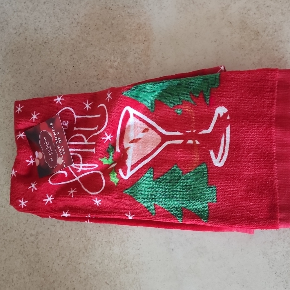 Kitchen Christmas Towels